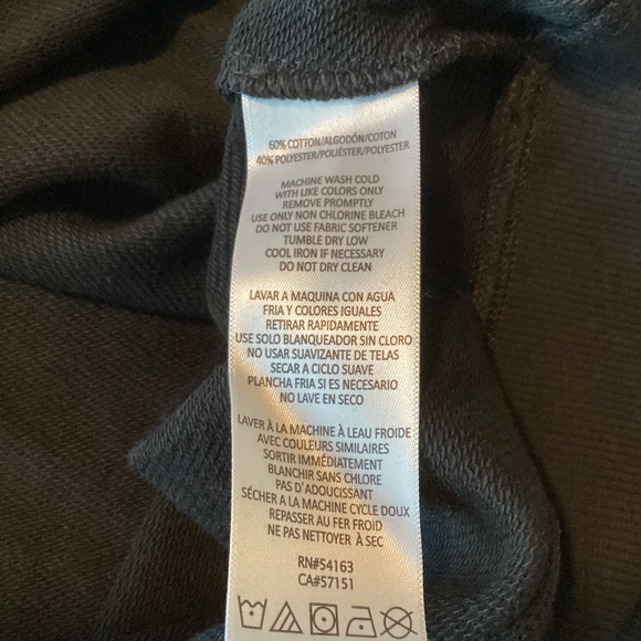 CALVIN KLEIN PERFORMANCE Triple Logo Cotton Blend Sweatshirt, size M - Picture 10 of 10